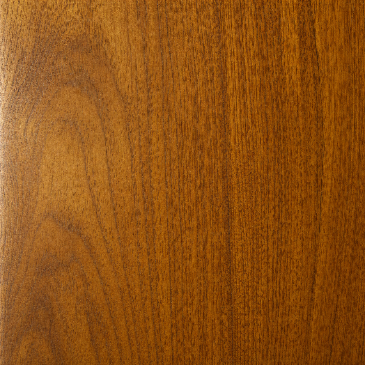 Burmese teak hardwood with natural oil finish