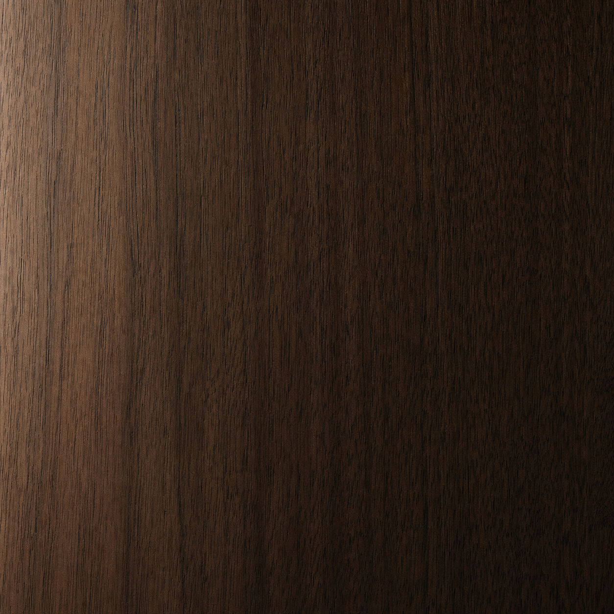 Rift-cut American black walnut with satin oil finish